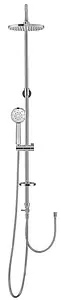 Душевая система без смесителя Swedbe Calypso хром 5061, 4