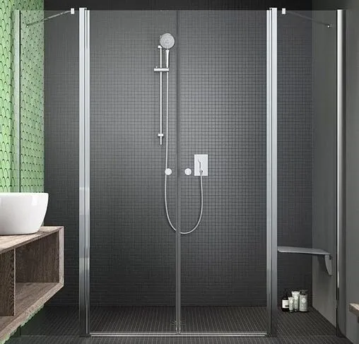 Дверь в нишу 1600мм прозрачное стекло Radaway EOS II DWD 160 3799103-01-01+3799570-01-01