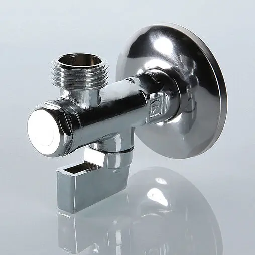 Кран шаровый угловой с фильтром ½&quot;н x ½&quot;н хром Valtec VT.282.N.0404