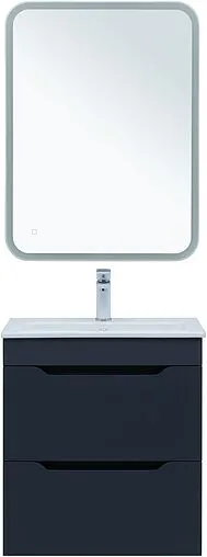 Тумба под умывальник Aquanet Практика 60 маренго 00330458