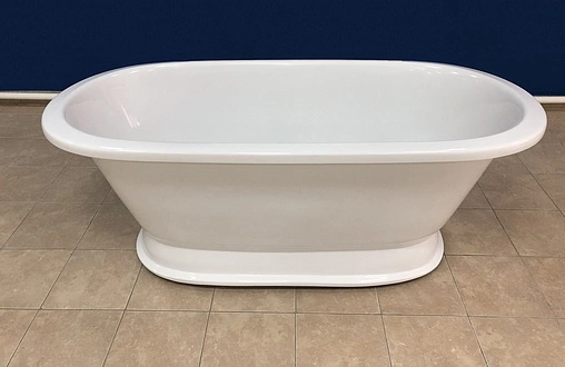 Ванна отдельностоящая из искусственного камня Esse Devon 174.5x79.5 белый EDEV1745