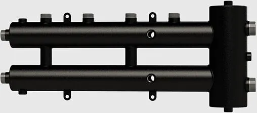 Распределительный коллектор 3 контура с гидрострелкой 1¼&quot;н x 1&quot;н Север-R-М2+1 1945059