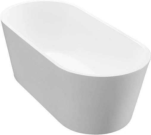 Ванна акриловая отдельностоящая BelBagno 170x80 без перелива  белый BB71-1700-W0