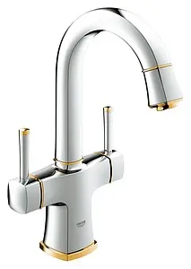 Смеситель для раковины Grohe Grandera хром/золото 21107IG0 Смеситель для раковины Grohe Grandera хром/золото 21107IG0, 1