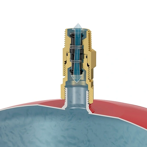 Клапан отсечной ¾&quot;в x ¾&quot;н Flamco Flexfast ¾ FM 27920