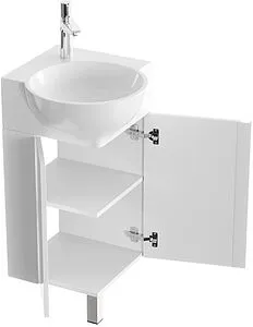 Тумба-умывальник напольная Aqwella Porto 45 белый POR0104WW+4640021061435 Тумба-умывальник напольная Aqwella Porto 45 белый POR0104WW+4640021061435, 3