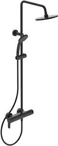 Душевая система со смесителем для ванны Ideal Standard Cerafine O чёрный матовый BC750XG Душевая система со смесителем для ванны Ideal Standard Cerafine O чёрный матовый BC750XG, 1