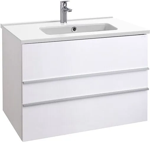 Тумба-умывальник подвесной Jacob Delafon Lucien 80 белый EB2057-J5-J5+