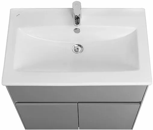 Тумба под умывальник Aquaton Форест 75 туманный серый 1A278301FR4D0