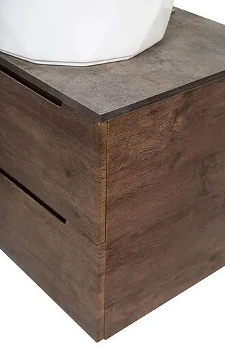 Тумба-умывальник подвесная BelBagno ETNA 70 Rovere Moro ETNA-700-2C-SO-RW