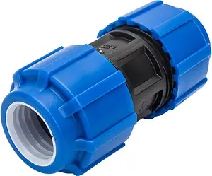 Муфта компрессионная соединительная 32мм x 32мм ТПК-Аква 50010032, 1