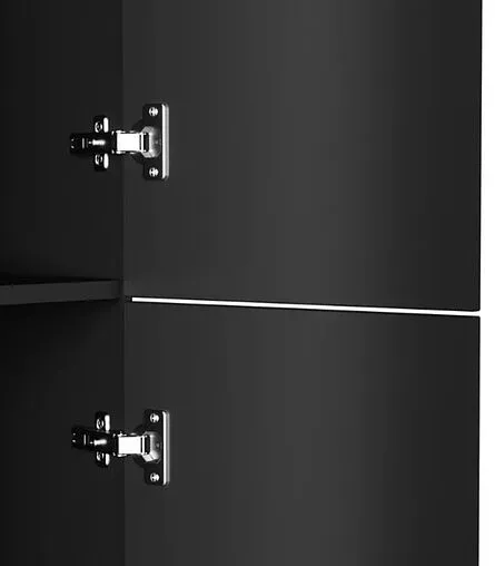 Шкаф-пенал подвесной Am.Pm Gem 30 R чёрный матовый M90CHR0306BM