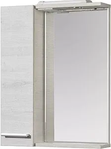 Шкаф-зеркало Aquaton Ронда PRO 55 L дуб соммерсет 1A208602RSC2L, 1