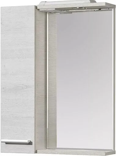 Шкаф-зеркало Aquaton Ронда PRO 55 дуб соммерсет 1A208602RSC2L