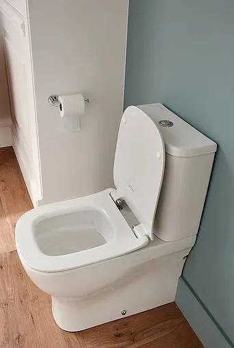 Унитаз-компакт безободковый Jacob Delafon Struktura Rimless белый UJI102-00+ETE212-00+E28931-WTE