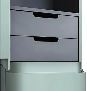 Шкаф-пенал подвесной Am.Pm Sensation 40 L мятный M30CHL0406GG Шкаф-пенал подвесной Am.Pm Sensation 40 L мятный M30CHL0406GG, 4