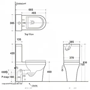 Унитаз-компакт безободковый Aquanet Nova Rimless белый NOVA-C1+NOVA-C2 Унитаз-компакт безободковый Aquanet Nova Rimless белый NOVA-C1+NOVA-C2, 2