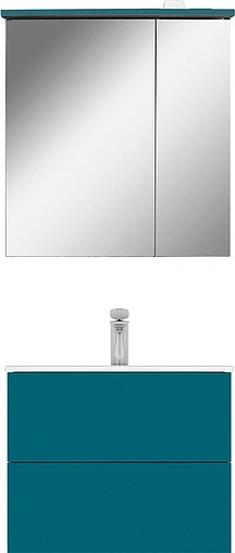 Шкаф-зеркало Am.Pm Spirit V2.0 60 R кобальтовый глянец M70AMCR0601PG