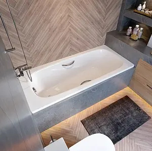 Ванна стальная Koller Pool Deline 150х75 белый B55US200E, 4