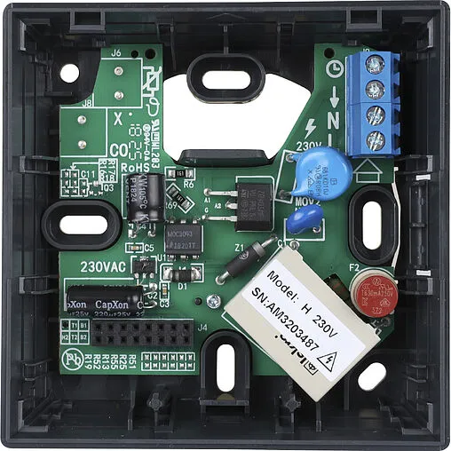 Проводной комнатный терморегулятор НЗ 230В Rehau Nea H белый 13362301001