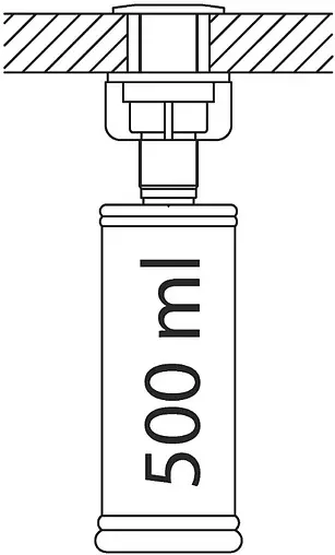 Дозатор Blanco Livia полированная латунь 521292 Дозатор Blanco Livia полированная латунь 521292