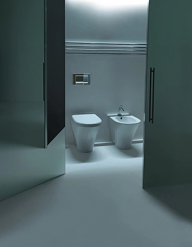 Унитаз приставной Kerasan Aquatech белый 371601