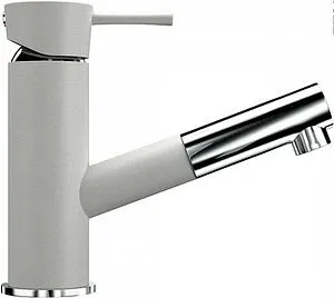 Смеситель для кухни с выдвижным изливом Ulgran ультра-белый U-009-341 Смеситель для кухни с выдвижным изливом Ulgran ультра-белый U-009-341, 4