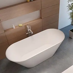 Ванна отдельностоящая из искусственного камня Riho Barcelona 170x70 белый B117001105 Ванна отдельностоящая из искусственного камня Riho Barcelona 170x70 белый B117001105, 3