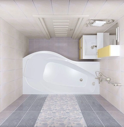 Ванна акриловая Triton Мишель 170x96 L Н0000000203