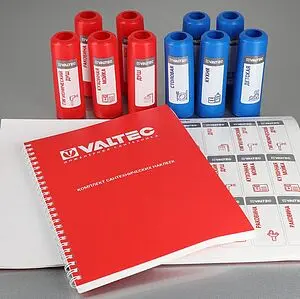 Комплект маркировочных наклеек &quot;Сантехнические наклейки&quot; Valtec NVTPBC, 2
