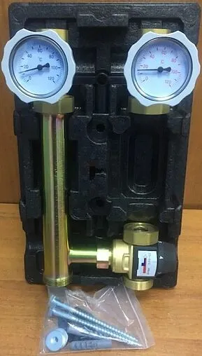 Насосный модуль с термостатическим смесительным клапаном 1½&quot;н х 1&quot;н Wester DN25 0-05-0030 без насоса
