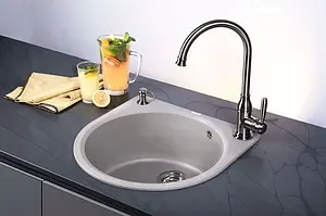 Мойка кухонная Omoikiri Akegata 51-BL черный 4993758 Мойка кухонная Omoikiri Akegata 51-BL черный 4993758, 4