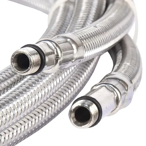 Гибкая подводка для смесителя (пара) Monoflex PEX 12мм 1.0м x ½&quot;в x М10x1 L17/34мм Н01552