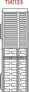 Радиатор стальной панельный ROMMER Compact тип 33 500 x 900 мм RRS-2010-335090 Радиатор стальной панельный ROMMER Compact тип 33 500 x 900 мм RRS-2010-335090, 2