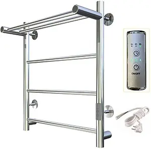 Полотенцесушитель электрический лесенка Тругор Аспект Пэк сп 1 П 60х50 32 мм полированная сталь Полотенцесушитель электрический лесенка Тругор Аспект Пэк сп 1 П 60х50 32 мм полированная сталь, 3