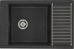 Мойка кухонная Aquaton Делия 78.7 графит 1A715132DE210 Мойка кухонная Aquaton Делия 78.7 графит 1A715132DE210, 4