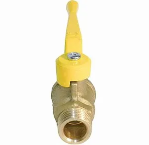 Кран шаровый для газа ½"н x ½"н БАЗ 11б27п БАЗ.А12.0.15.40 Кран шаровый для газа ½"н x ½"н БАЗ 11б27п БАЗ.А12.0.15.40, 4