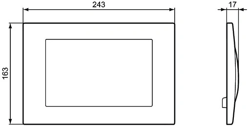 Клавиша смыва для унитаза Ideal Standard Septa Pro M2 R0128MY хром глянцевый