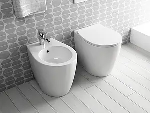 Биде напольное ISVEA Sentimenti Neo белый 10SM42004SV Биде напольное ISVEA Sentimenti Neo белый 10SM42004SV, 4