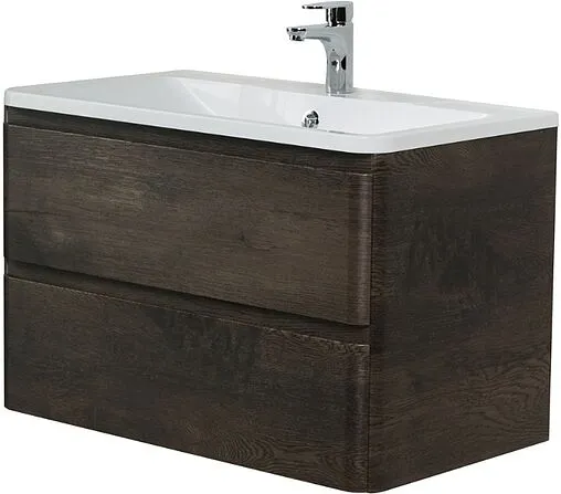 Тумба под умывальник подвесной BelBagno ALBANO 90 Rovere Nature Grigio ALBANO-900-2C-SO-RNG