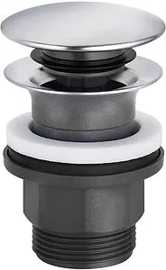 Выпуск автоматический для раковины с переливом Kludi хром 1042605-00 Выпуск автоматический для раковины с переливом Kludi хром 1042605-00, 1