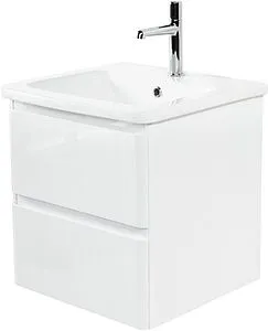 Тумба-умывальник подвесная BelBagno ALBANO-CER 60 Bianco Lucido ALBANO-CER-600-2C-SO-BL+12060-KL, 3