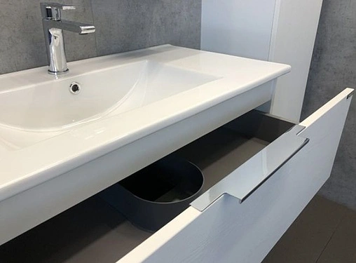 Тумба-умывальник подвесная Comforty Бруклин 90 сосна белая 00004148005CF