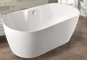 Ванна акриловая отдельностоящая Swedbe Vita 164x75 8838, 4