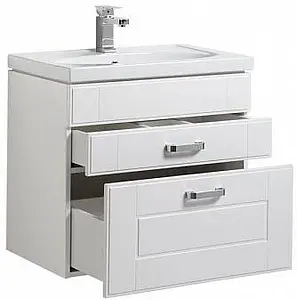 Тумба-умывальник Aquanet Рондо 70 белый 00189154+00185343, 5