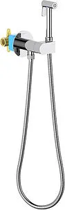 Гигиенический душ со смесителем Aquatek Оберон хром AQ1024CR, 1