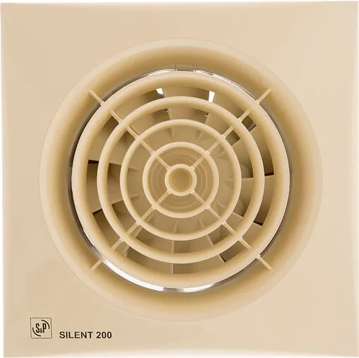 Вентилятор вытяжной Soler &amp; Palau SILENT-200 CZ IVORY