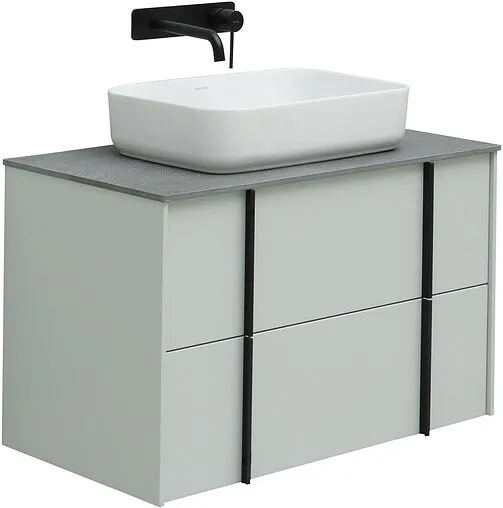 Тумба-умывальник подвесная Allen Brau Reality 80 папирус 1.32005.PWM+