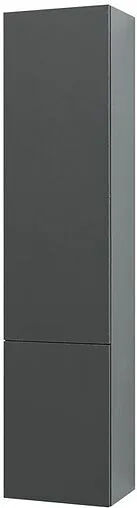 Шкаф-пенал подвесной Aquanet Алвита 35 R серый антрацит 00240197