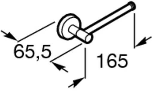 Держатель туалетной бумаги Roca Twin хром 816712001